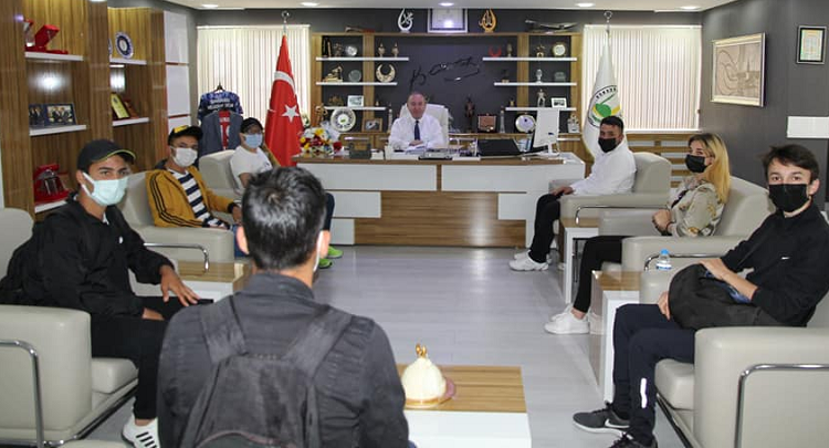 BAŞKAN ŞAHİNER’E TEŞEKKÜR ETTİLER