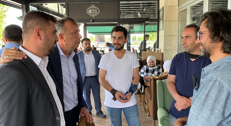 MİLLET BAHÇESİNDE MİLLETLE BULUŞTU!