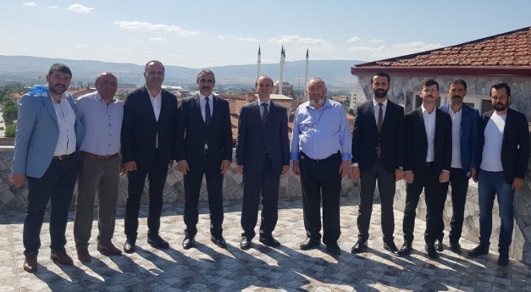 ÇORUM’DA TEŞKİLAT İLE BULUŞTU