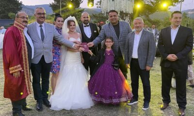 BAŞKAN ŞEN KIZININ NİKAHINI KIYDI
