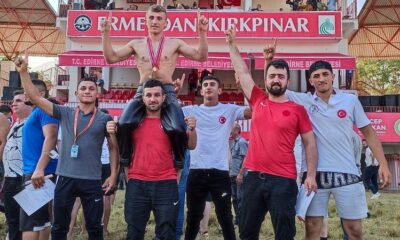 KIRKPINAR’DA NAMAĞLUP ŞAMPİYON OLDU