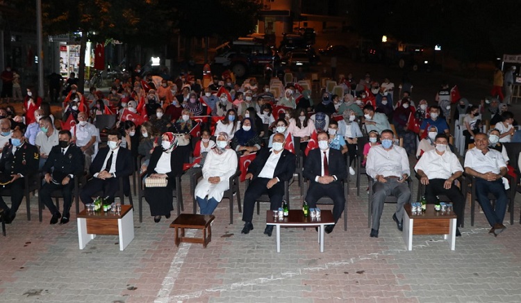 15 TEMMUZ PROGRAMI DÜZENLENDİ