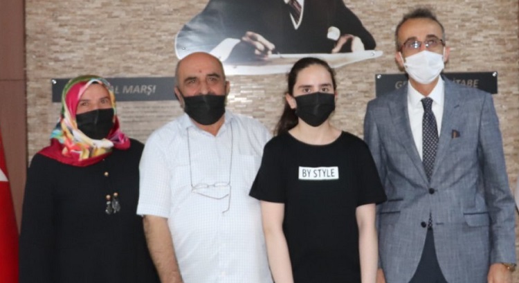 ALEYNA YÜKSEL ÇORUM’U GURURLANDIRDI