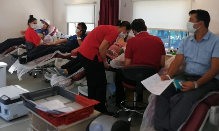 KAN BAĞIŞINA DESTEK OLDULAR