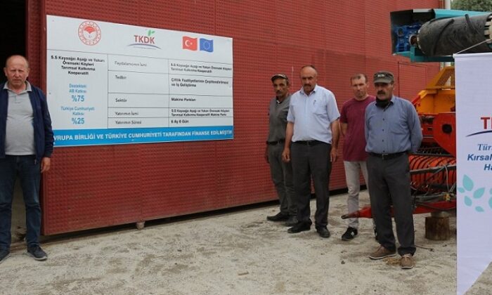 TKDK DESTEĞİYLE MAKİNE PARKI KURDULAR