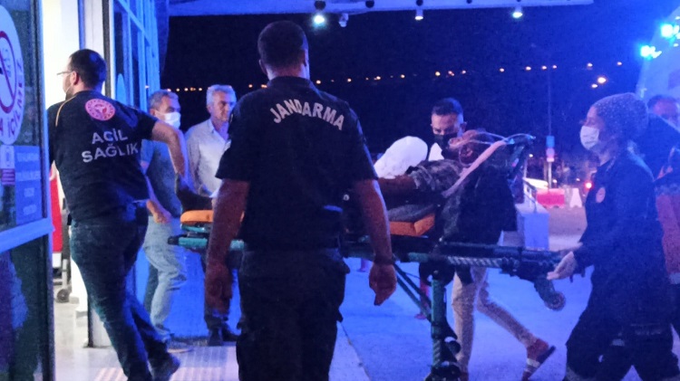 RASTGELE ATEŞ SONUCU YARALANDI