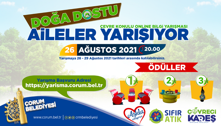 BELEDİYE’DEN ONLİNE BİLGİ YARIŞMASI