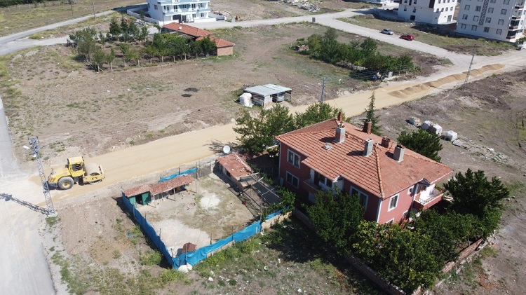 BAYAT GEDİĞİNDE ASFALT HAZIRLIĞI