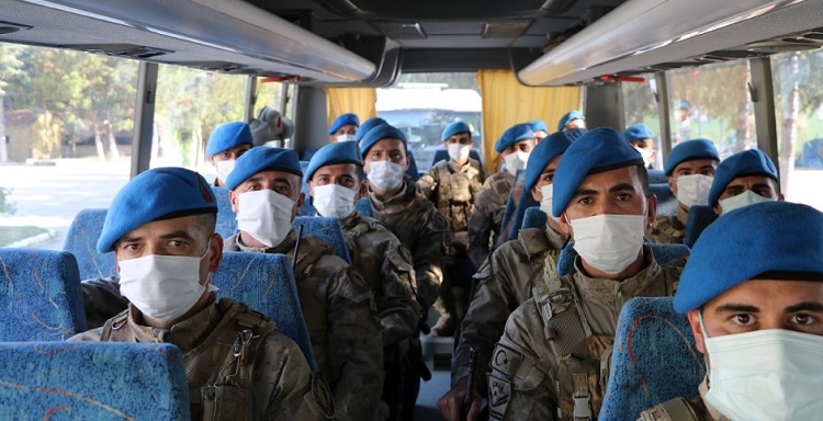 KOMANDOLAR SİNOP’A UĞURLANDI