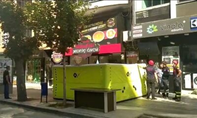 GAZİ CADDESİ’NDE İNTİHAR GİRİŞİMİ