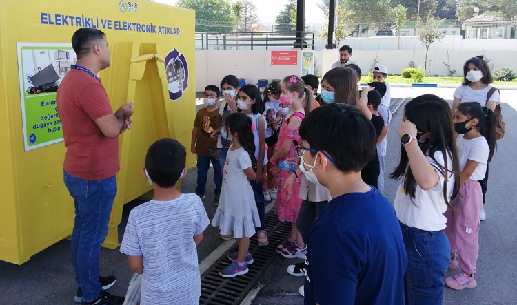 ATIK GETİRME MERKEZİNE ZİYARET