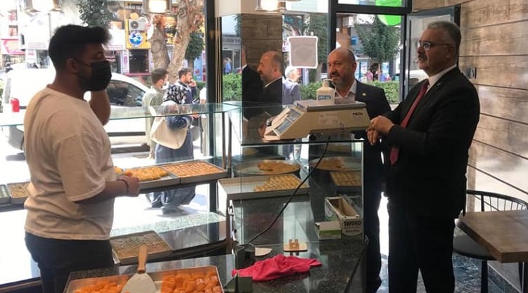 KAVUNCU VE AHLATCI’DAN ESNAF TURU