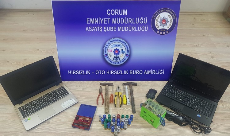 HIRSIZLIK ŞÜPHELİSİ 2 KİŞİ YAKALANDI