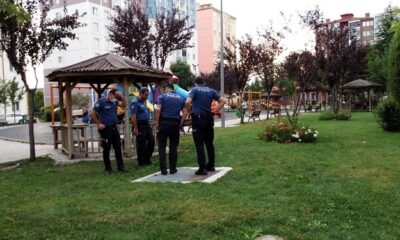 ÇOCUK PARKINDA KORKUTAN KAVGA