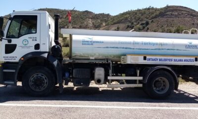 ORTAKÖY ARAÇ VE PERSONEL GÖNDERDİ