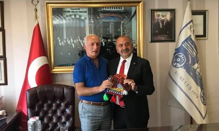 HAMDİ ÇELİK’E BAŞKAN’DAN ZİYARET