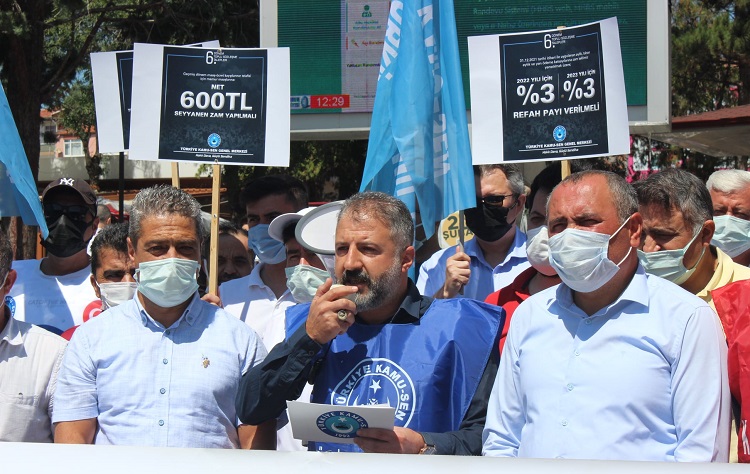 MEMUR HAKKINI İSTİYOR