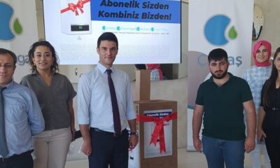 ÇEDAŞ TALİHLİLERE KOMBİLERİ VERİYOR