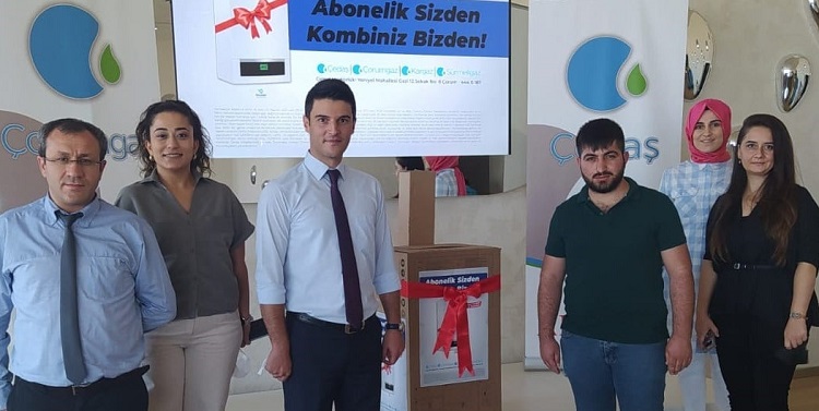 ÇEDAŞ TALİHLİLERE KOMBİLERİ VERİYOR