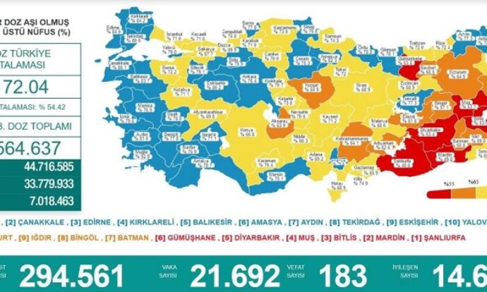 ÇORUM MAVİ RENK OLDU