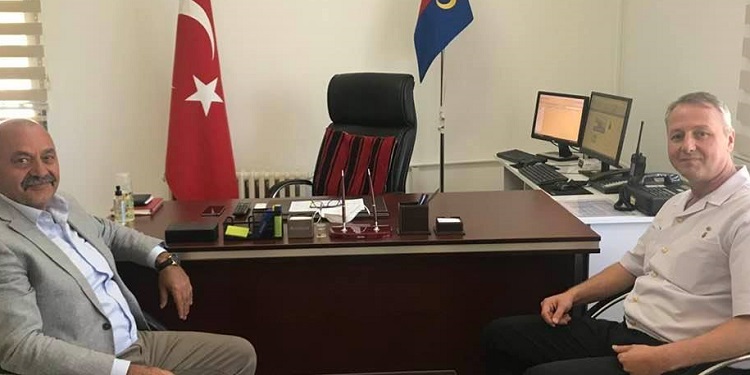 İSBİR’DEN KOMUTANA NEZAKET ZİYARETİ