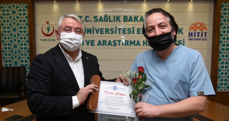 AŞGIN’DAN SAĞLIK ÇALIŞANLARINA TEŞEKKÜR