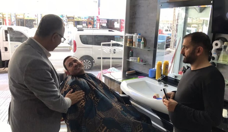 BAŞKAN AHLATCI’DAN ESNAF ZİYARETİ