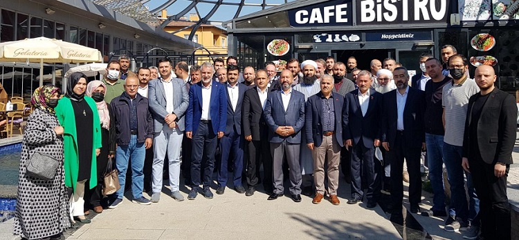STK TEMSİLCİLERİYLE BİR ARAYA GELDİ