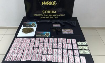 ÇORUM’DA UYUŞTURUCU OPERASYONU