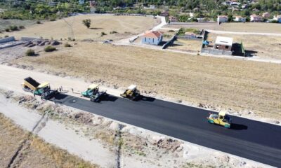 GÜLKENT 1. CADDENİN ASFALTI TAMAM