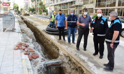 İÇME SUYU HATLARI YENİLENİYOR