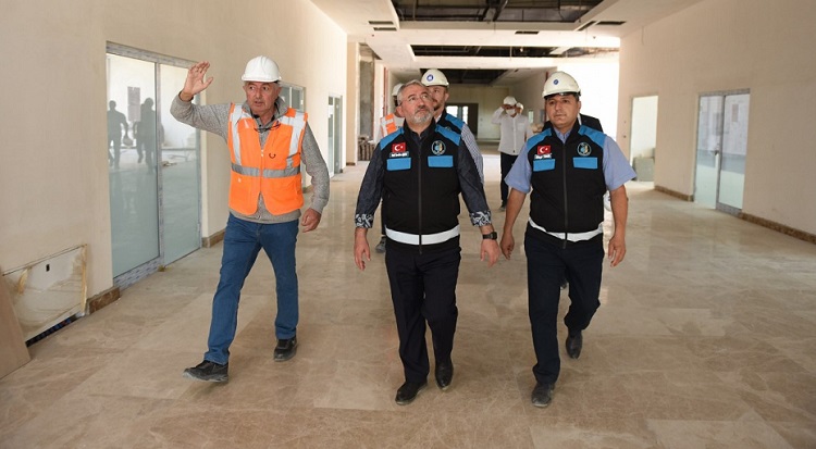 BELEDİYE BİNASI EN KISA SÜREDE BİTECEK