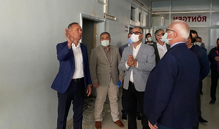 DEVLET HASTANESİNDE YIKIM BAŞLADI