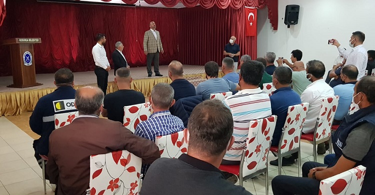 KAVUNCU MADEN İŞÇİLERİNİ DİNLEDİ