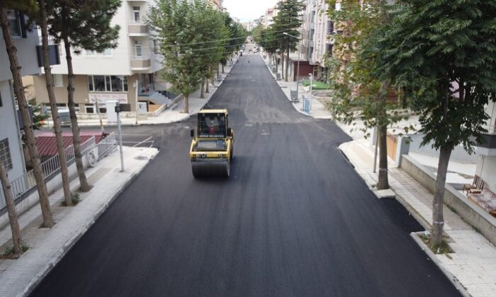 ASFALT ÇALIŞMALARI DEVAM EDİYOR