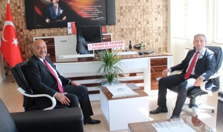 İSBİR’DEN KAYMAKAM’A NEZAKET ZİYARETİ