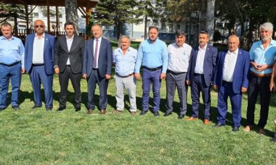 ZİRAAT ODASI BAŞKANLARINDAN ZİYARET