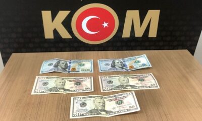 SAHTE PARALAR ELE GEÇİRİLDİ
