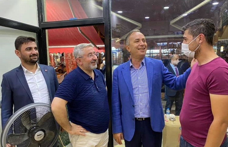 CEYLAN ESNAFI ZİYARET ETTİ