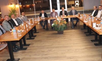 SENDİKA TEMSİLCİLERİ İLE BİR ARAYA GELDİ