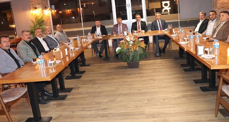 SENDİKA TEMSİLCİLERİ İLE BİR ARAYA GELDİ