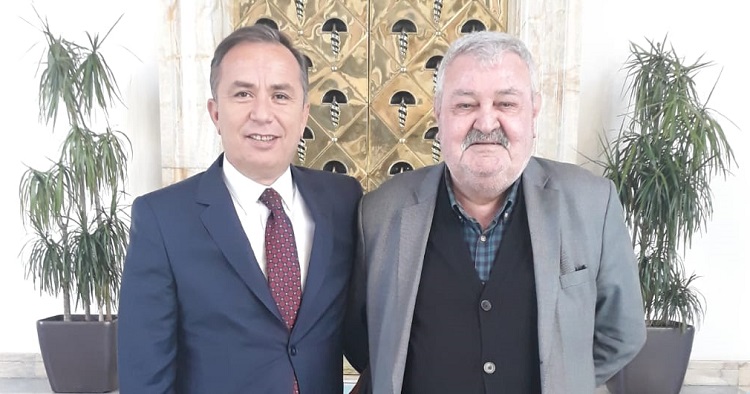 CEYLAN TÜRKOĞLUNU MECLİSTE AĞIRLADI