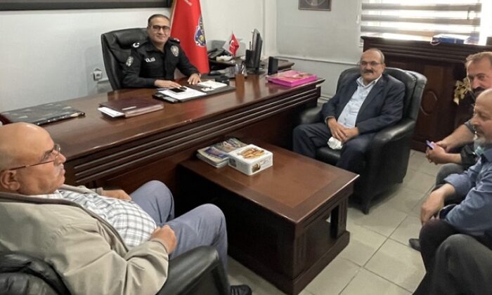 EMNİYET AMİRİNE ŞEN’DEN ZİYARET