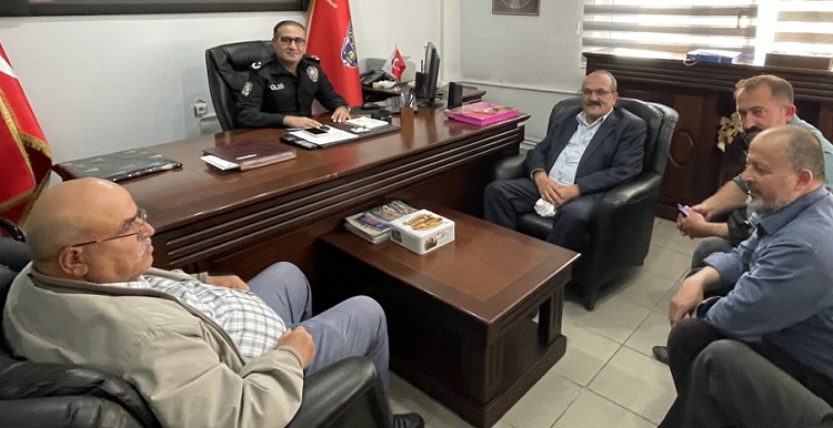 EMNİYET AMİRİNE ŞEN’DEN ZİYARET
