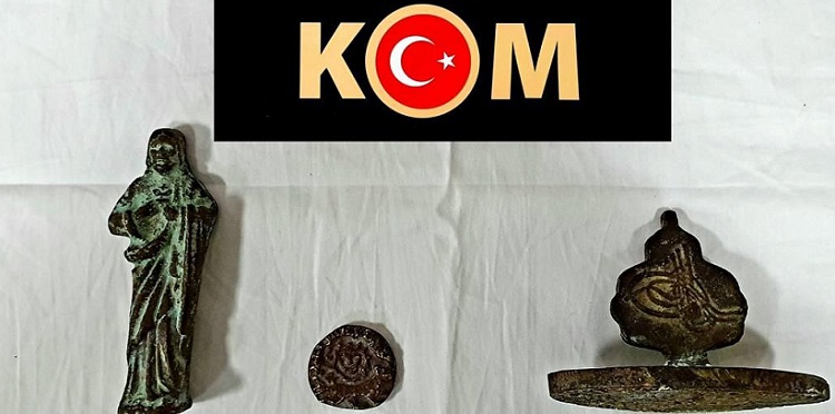 POLİSTEN TARİHİ ESER OPERASYONU