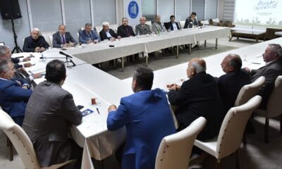 AŞGIN MUHTARLARLA İSTİŞARE YAPTI