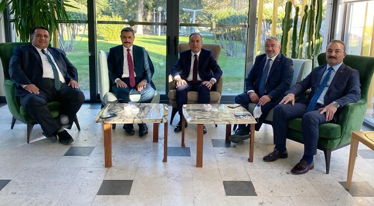 ÇORUM PROTOKOLÜNÜ MECLİSTE AĞIRLADILAR