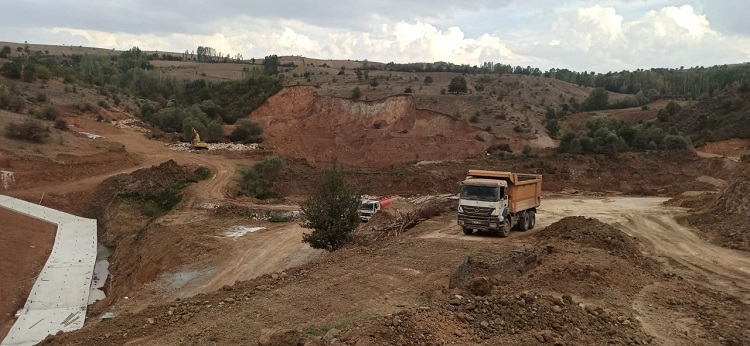 GEYKOCA GÖLETİ TAMAMLANIYOR