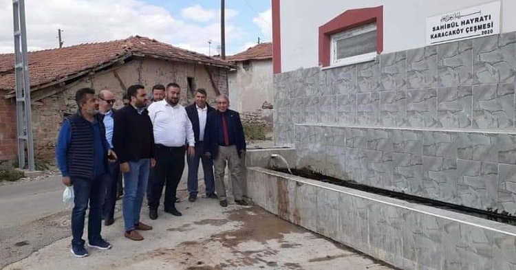 ERHAN AKAR KÖYLERİ GEZDİ