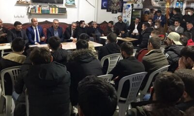 ÇAY OCAĞINDA GENÇLERLE BİR ARAYA GELDİLER